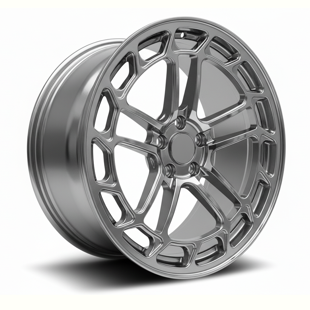BE 006 | Corvette C8\ Lamborghini Aventador | Super Concave Chrome Black Wheels with 19x8.5, 20x11 / 20x9, 21x12